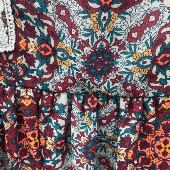 Xhilaration Blue/Gray Paisley Dress - Size Small - Picture 8 of 8